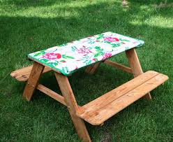 Sew Can Do Craftshare Laminated Tabletop Tutorial Picnic Table Covers Diy Picnic Table Picnic Table