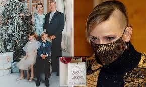 Maybe you would like to learn more about one of these? Princess Charlene Of Monaco S Christmas Card Is Revealed And Snap Was Taken Before Her Chop Daily Mail Online