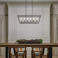 Use kichler pendant lighting to add elegance to your home including lighting for your kitchen and dining room. Remeigh 32 6 Light Linear Chandelier In Olde Bronze Kichler Lighting