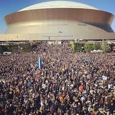 Mercedes Benz Superdome Fleur De Lis Its A French Thing New Orleans Saints Saints Football Who Dat