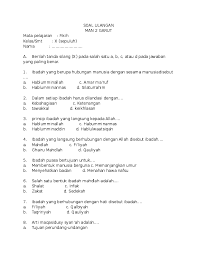 Dalam kesempatan kali ini, rukim.id akan berbagi bank soal atau. Soal Essay Tentang Zakat Beserta Jawabannya Ilmusosial Id