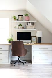 To build your own desk just grab a linnmon ikea tabletop and finish one side. An Ikea Hack Worth Repeating The Studio Desks Jones Design Company Cheap Office Furniture Home Office Decor Home Office Design