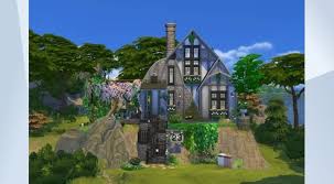 Check Out This Lot In The Sims 4 Gallery Bb Moveobjects When Placing This Little Treasure Known As Oak Hill View Is Cosy Littl Sims Oak Hill Sims 4