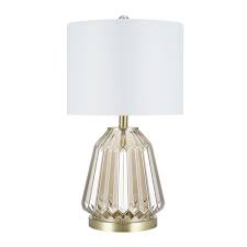 Trouvez light fixtures dans acheter et vendre | achetez et vendez des articles localement à québec. Cresswell 23 5 In Champagne Glass Table Lamp Bm1461 00 The Home Depot
