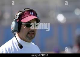 Curtis Warriors head coach Peter Gambardella is seen