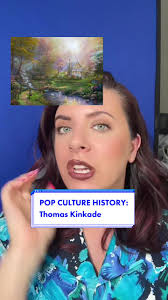 Remember how Thomas Kinkade was EVERYWHERE in the 90s through the 00s? #90s  #2000s #popculture #nostalgic