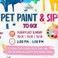 Pet Paint & Sip Sunday event image