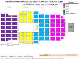 John Legend Darkness And Light Tour Live In Hong Kong Asiaworld Expo