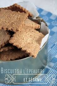 Biscuits A L Epeautre Et Sesame Biscuits Recettes De Collations Biscuiterie