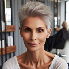 Image result for short hair haircuts women over 50