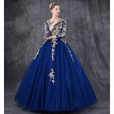 Sedia model kebaya wedding, baju perkawinan, gaun pernikahan, dress nikah, gamis brokat akad nikah. Beaunique Royal Blue Empire Palace Theme Baju Pengantin Luxury Wedding Gown Shopee Malaysia