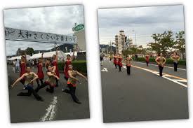 バトン部 第42回大和さくらい万葉まつりパレードに参加 関西中央高校