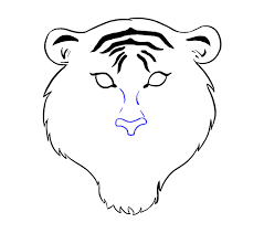 How to draw a bengal tiger step by step? How To Draw A Tiger Face In A Few Easy Steps Easy Drawing Guides