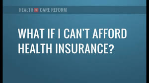 Can t afford health insurance. Healthcare Faq What If I Can T Afford Health Insurance Youtube