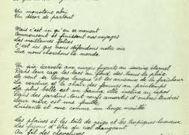 Paul Eluard 1895 1952 Poeme Autographe Signe A La Fin De L Annee De Jour Lettres Manuscrits Collection C Lettres Manuscrites Eluard Paul Eluard