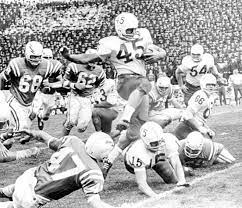 Frank Solich Tearing Up The Field For The Cornhuskers In The Mid 60s Nebraska Football Jack Kemp College Team