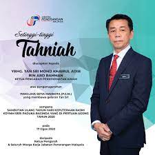#penerajupembaharuan #penggerakperubahan #leadingreformdrivingchange bahagian pasca perkhidmatan (pencen) jabatan perdana menteri institut tadbiran awam negara. Jabatan Penerangan Malaysia On Twitter Setinggi Tinggi Tahniah Kepada Ybhg Tan Sri Mohd Khairul Adib Bin Abd Rahman Ketua Pengarah Perkhidmatan Awam Atas Penganugerahan Darjah Kebesaran Panglima Setia Mahkota P S M Yang Membawa