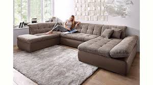 Jetzt Wohnlandschaft Xxl Wahlweise Mit Bettfunktion Und Armlehnenverstellung Gunstig Im Cnouch Online Shop B Canape Panoramique Mobilier De Salon Canape Angle