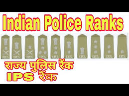 Indian Police Ranks And Insignia Explained Ips Officer Rank State Police Officer Rank