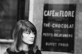 She made her musical debut in the early 1960s on disques vogue and found immediate success with. Francoise Hardy Im Weiss Uberfangenen Cafe Flore Archival Pigment Print Von Giancarlo Botti Bei Pamono Kaufen