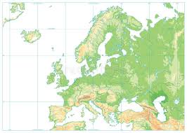 Check spelling or type a new query. Europe Physical Map Stock Vector Illustration Of Continent 67598980