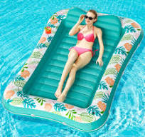 Amazon.com: Inflatable Tanning Pool Lounger Float, Stonful ...
