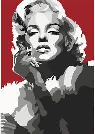 Marilyn Monroe Digital Art Print....