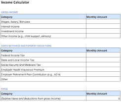 basic monthly budget worksheets everyone should have