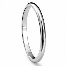 Us 12 13 29 Off Free Shipping 2mm White Tungsten Carbide Mirror Finish Engagement Wedding Rings Band Comfort Fit Us Size 5 10 In Wedding Bands From