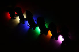 Items Similar To Custom Roller Skate Lights Led Ready To Roll With Batteries Disco Jam Derby Figure New Improved O Roller Skating Roller Lights