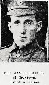 Pte. Edgar Phelps, of Wellington, killed in action