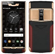 Vertu Signature Touch Bentley Red Gold ...
