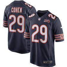 Looking for something to support your team? Chicago Bears Tarik Cohen 100 Yr Team Jersey