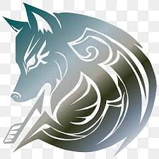 Maybe you would like to learn more about one of these? Mighty Wolf Logo For Gaming Team Strong Gamer Moba Png And Vector With Transparent Background For Free Download In 2021 Wolf Logo Wolves Logo Scary Silhouettes