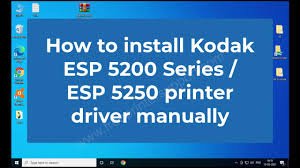 Diskutiere canon druckertreiber für ubuntu? How To Install Kodak Esp 5200 5250 Series Printer Driver Manually Using Its Basic Driver Youtube