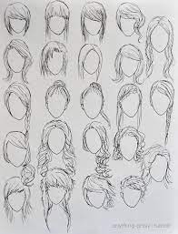 Pin Op Anime Hairstyles