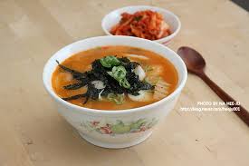Image result for 얼큰 떡국