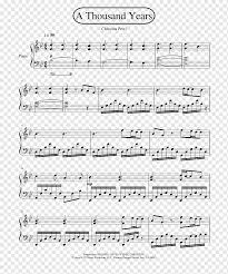3rd june 201811th november 2018 nat. A Thousand Years Sheet Music Chord Piano Sheet Music Angle Text Rectangle Png Pngwing