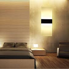 Splink Led Wandleuchte Modern Flurlampe Acryl Aluminum Wandlampe Fur Innen Schlafzimmer Wohnzimmer Treppenhaus 3w Warmweiss Wandleuchte Wandlampe Wandlampen Wohnzimmer