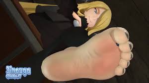 Pokemon Cynthia (pokemon) Blonde Hair Animated - Lewd.ninja