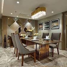 The Contemporary Design Style Apartment Interiors Gj Associates The Architects Diary Dining Room Design Luxury Dining Room Interiors Dining Table Design Modern