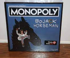Monopoly Bojack Horseman Limited Edition Family Fun Game Night Board Games New Usaopoly Family Fun Games Bojack Horseman Board Games