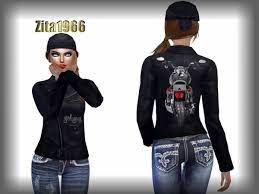 Tsr Zitarossouw S Girl Gang Leather Jacket Z1 Girl Gang Jackets Leather Jacket