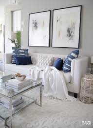Not much else is needed here but a few stripes and. Elegant Living Room Decorating Tips For Summer Setting For Four