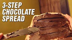 3 Step Chocolate Spread Quick Easy Chocolate Recipe Youtube