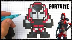 Skin Fortnite Pixel Facile Tuto Pixel Art Ace Skin Fortnite Youtube En 2020 Pixel Art Jeux Pixel Art Dessin Pixel