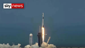 Watch as four astronauts launch from earth to their new home in space, the international space station. Nasa And Spacex Successfully Launch Rocket Carrying Astronauts To Iss Youtube