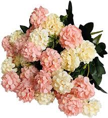 Find great deals on ebay for artificial flowers bulk. Amazon Com Kirifly Artificial Flowers Fake Silk Mini Hydrangea Bulk Peony Flowers Weddin Artificial Flower Arrangements Artificial Flowers Flower Arrangements