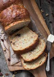 Carrot Raisin Walnut Yeast Bread If You Love Carrot Cake You Ll Love This Bread Yeast Bread Pumpkin Bread Recipe Breakfast Coffee Cake