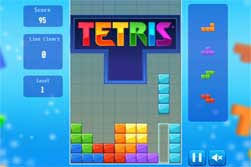 El juego presenta el mecanismo sobre el que se mueven las figuras. Tetris Clasico Tetris